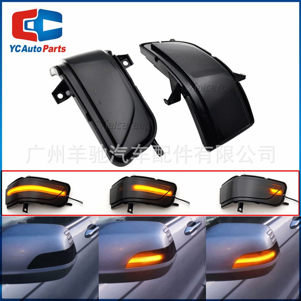 Adequado para Honda07-11 CRV Crosstour dinâmico LED espelho retrovisor luz de sinal de volta luz de água corrente acessó