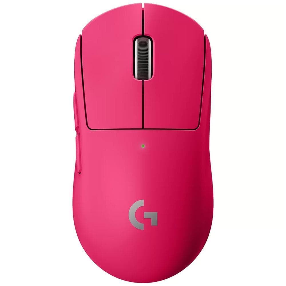 Mouse Gamer Sem Fio Logitech G Pro X Superlight USB Rosa- 910-005955