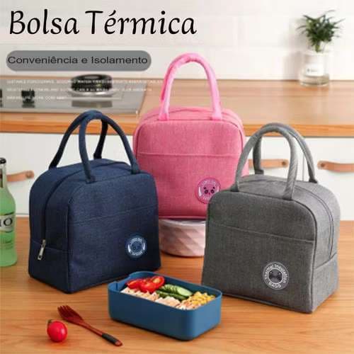 Bolsa Térmica Porta Marmita Lanche Bebida TOP CASA 1