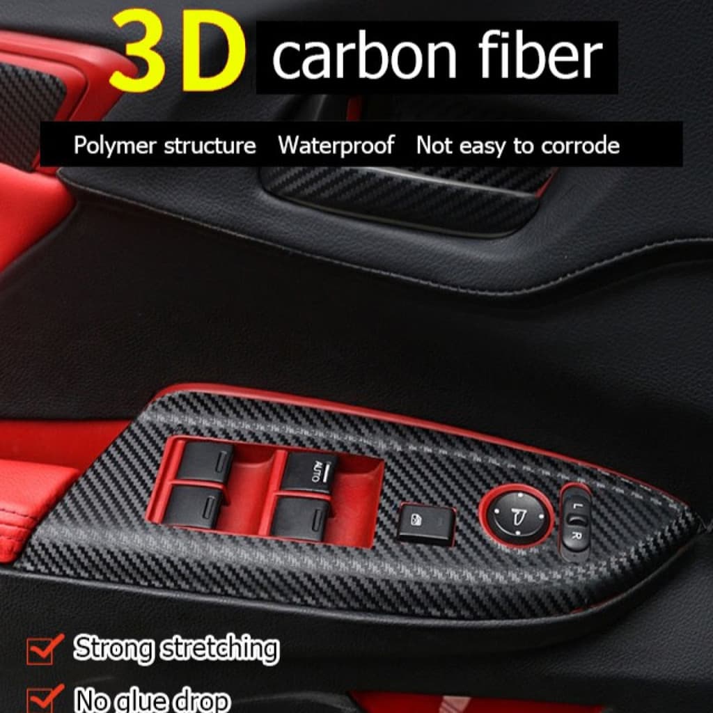 [Alta Qualidade] 3D Carbono Fibra/Adesivo Automotivo/Película de Mudança de Cor/Decoração Veicular