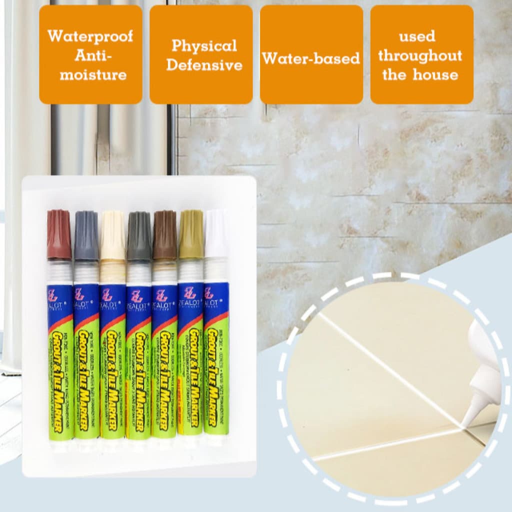 [Remove Manchas] Tile Beauty Seam Pen Floor tile gap Caneta/Para/Limpeza/De/Áreas