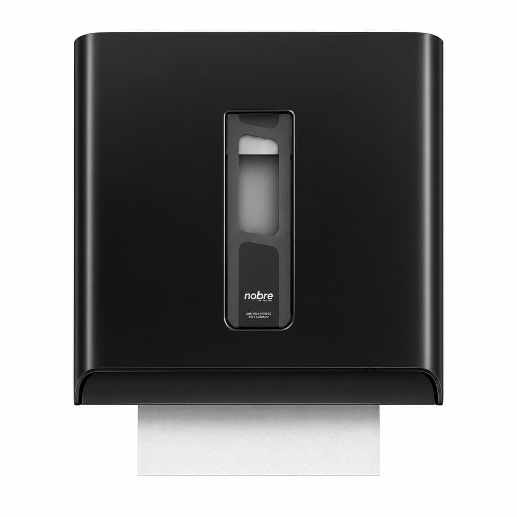 Dispenser P/ Papel Toalha Interfolha Preto Street Nobre
