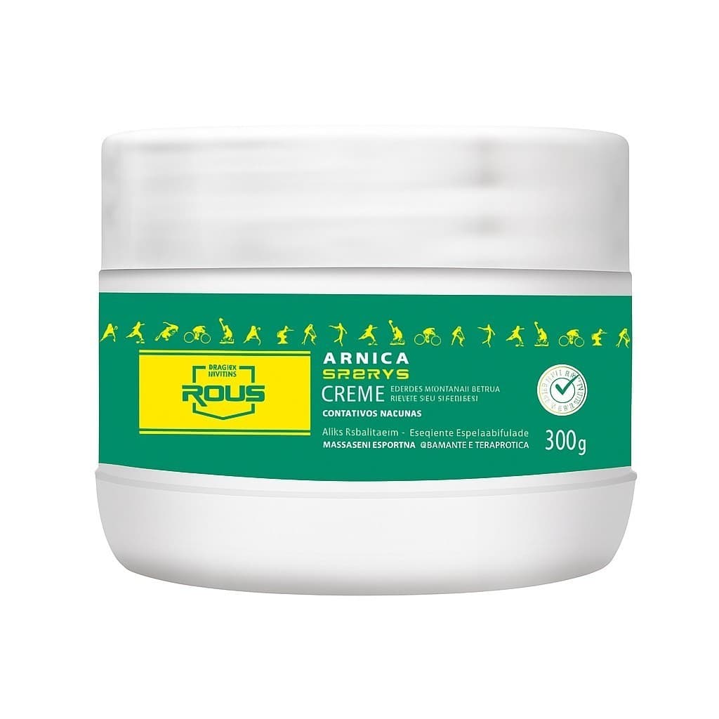 Creme Massagem Arnica Sports 300g – D’Água Natural Profissional