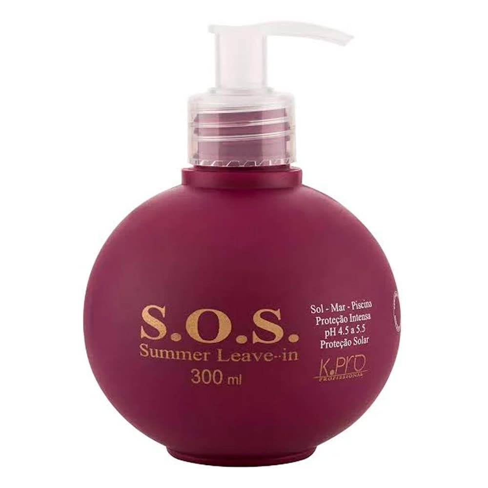 K.pro S.o.s. Summer Leave-in Condicionador Sol Cloro 300ml