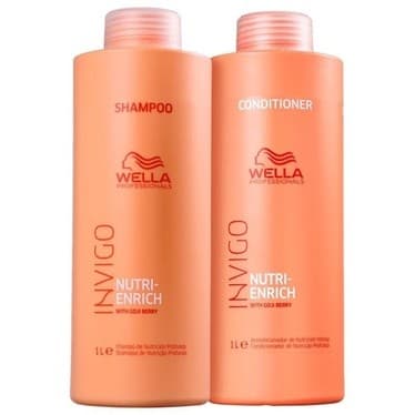 Shampo E Condicionador Wella Invigo Nutri Enrich 1 Litro
