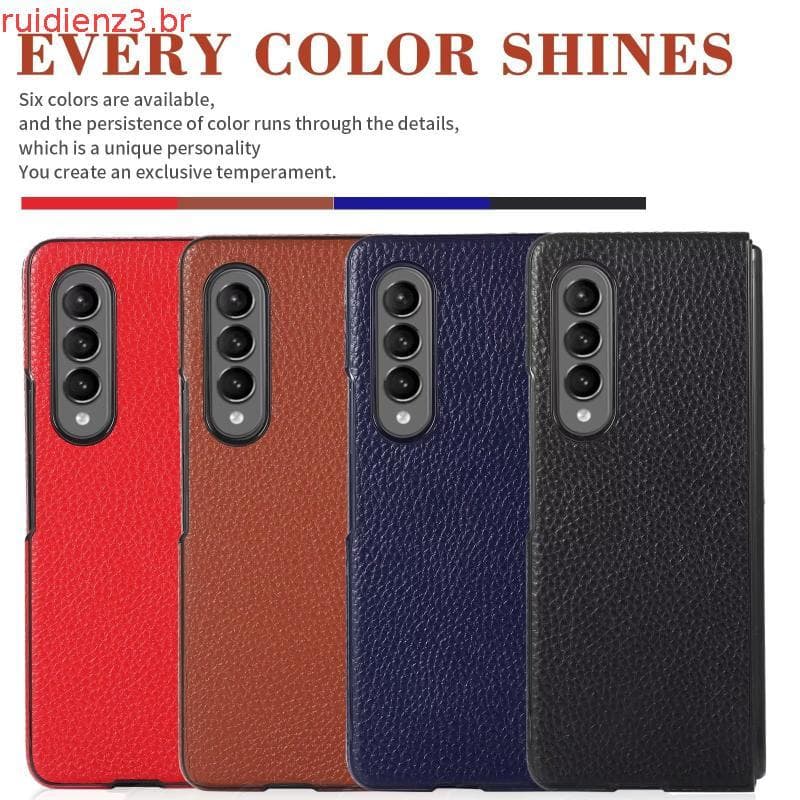 Nillkin Capa De Couro Luxuosa Aoge Para Samsung Galaxy Z Fold7/Fold 7 Telefone De Alta Qualidade À Prova De Choque De Ne