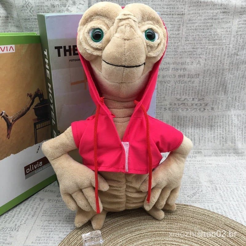 20-28cm Disney E.T. Figura de Anime Alienígena ET, Brinquedos de Pelúcia Extraterrestres, Boneco de Natal para Crianças