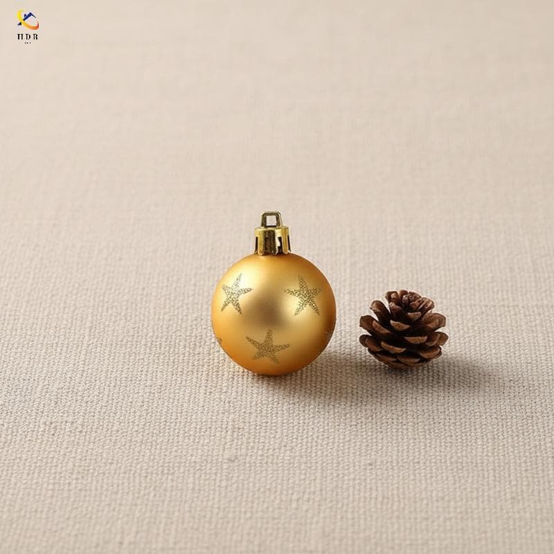 [Hdr] Bolas De Natal 44 Unidades Pingentes Inquebráveis De 6 Cm Para Árvore Interna E Externa Decoração De Festa [BR]