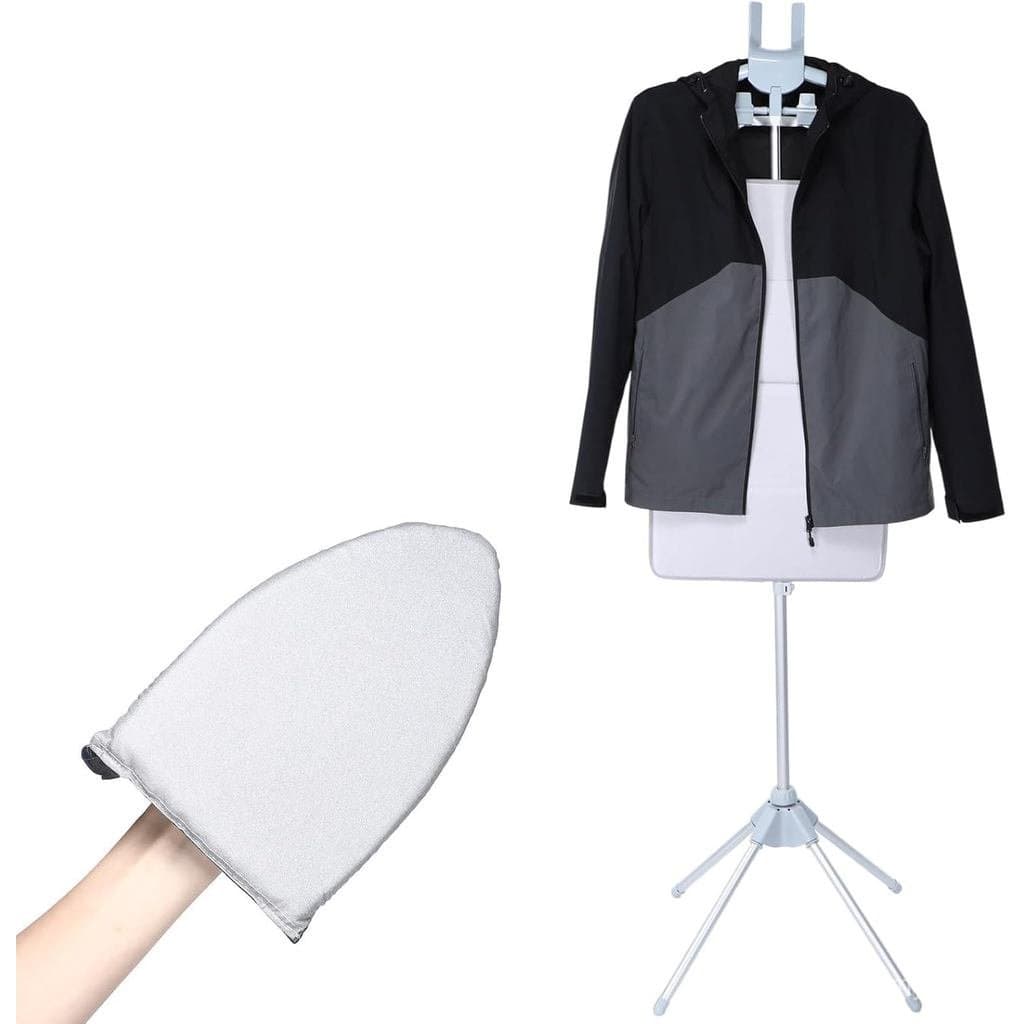 LemonRoad Conjunto de 3 Peças de Tábua de Passar a Vapor Dobrável, Almofada para Passar Roupas a Vapor, Tábua de Passar