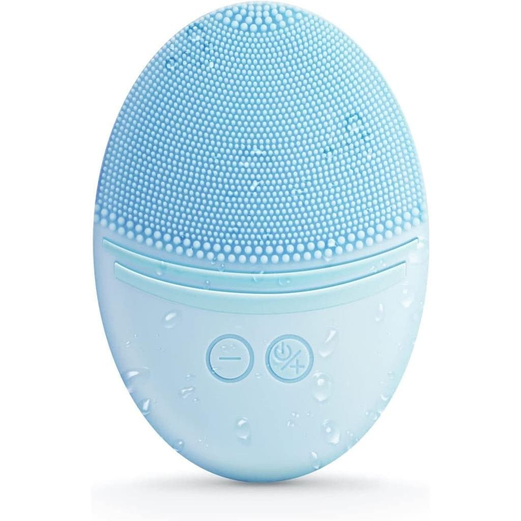 Escova de Limpeza Facial EZBASICS Feita com Silicone Ultra Higiênico e Macio, Escova Facial Vibratória à Prova d'Água pa