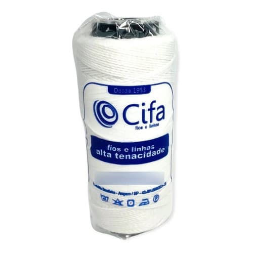Linha Encerada N°4 Costurar Carteira Bainha Couros 100g Cifa