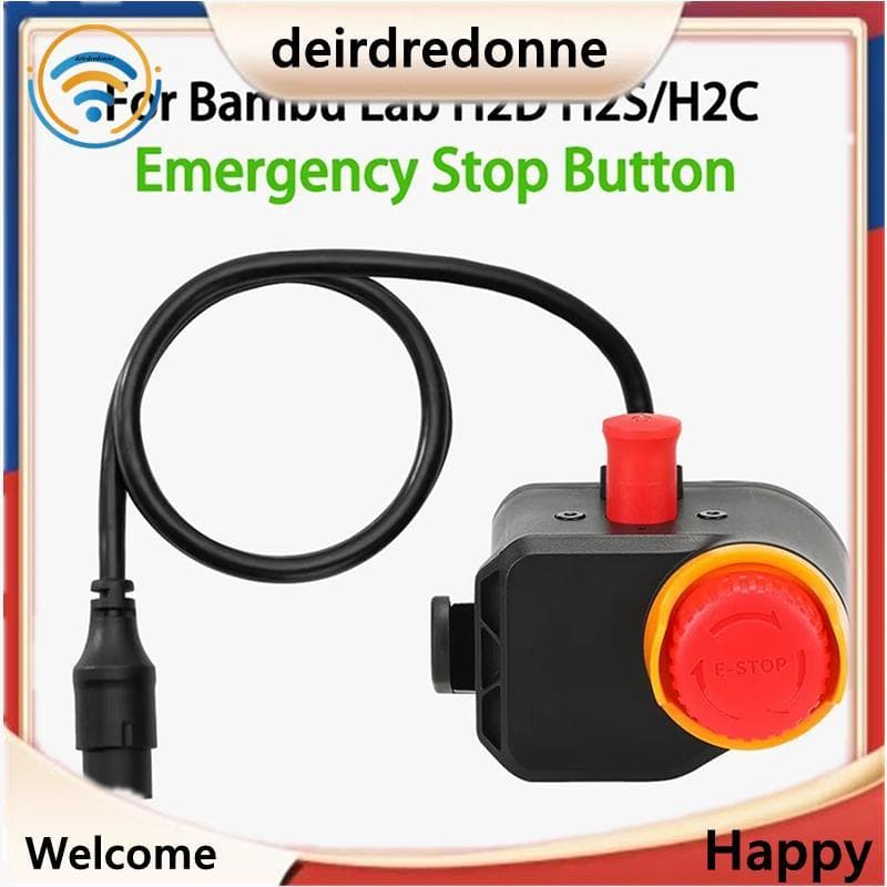 Para Laboratório H2D H2S H2C Impressora 3D Botão De Parada De Emergência Acessórios Novo