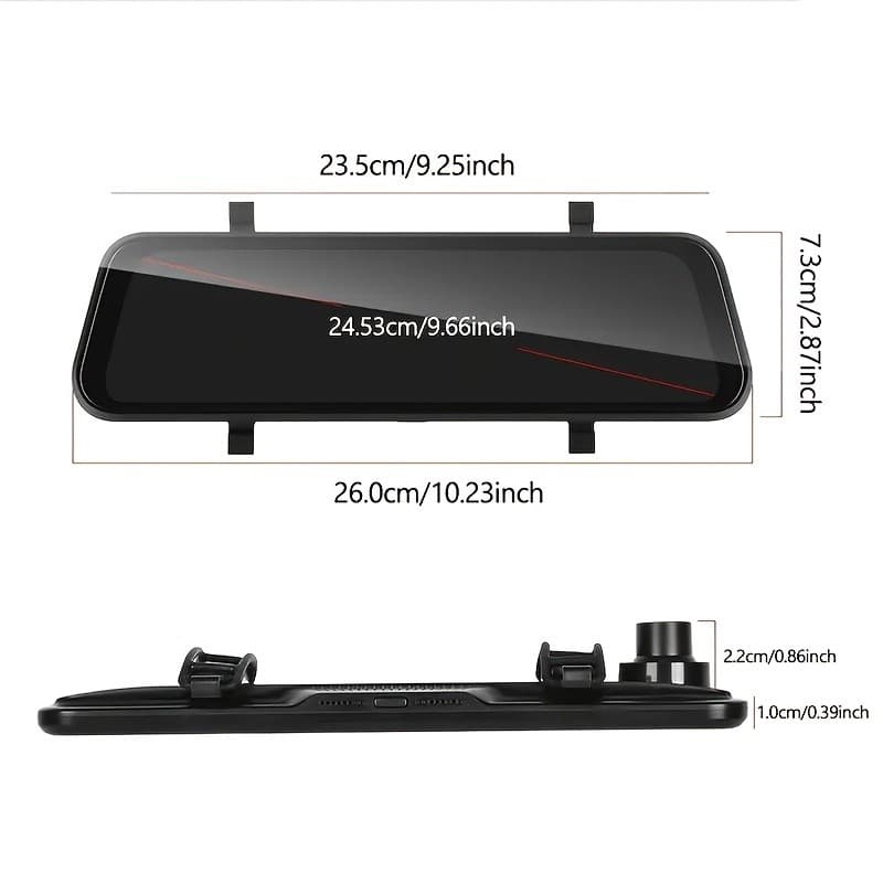 Pionray 4k Dash Cam Dianteiro Traseiro 1080p Adas WIFI Gps Monitor De Estacionamento De Lente Dupla