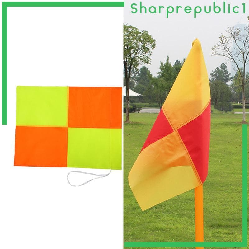[Sharprepublic1] Bandeira De Canto Para Futebol , Acessórios Competições Esportivas , Equipamentos Campos De Jogos