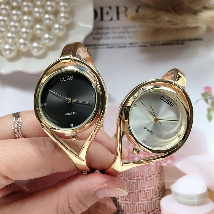 Relógio Elegante Feminino GUSSI Com Pulseira Personalizada Moda Simples , Quartzo Casual