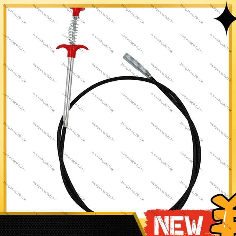 [Best S] LMETJMA 200 cm Ferramenta De Dragagem De Tubo De Limpeza De Drenagem Para Pia , Banheira , Escova Esgoto
