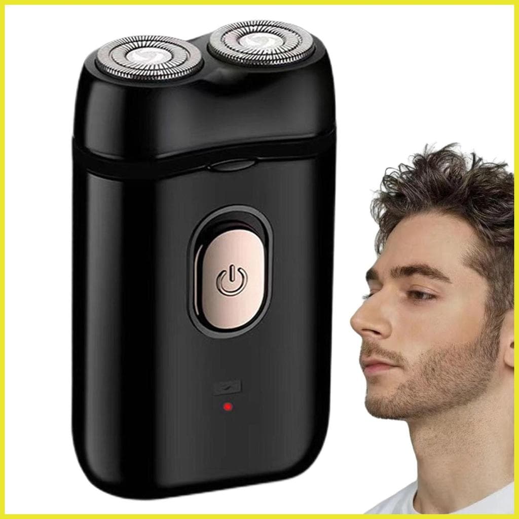 Barbeadores Elétricos Para Homens , Barbeador Elétrico Pequeno Portátil Eficaz De Bolso yushua3br