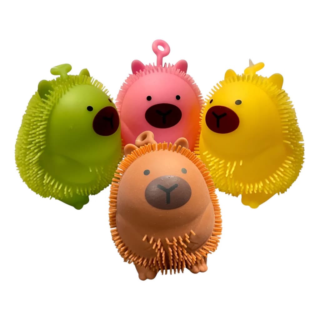 Bola Elástica Ouriço Brinquedo Ouriços diversos - Cores Sortidas