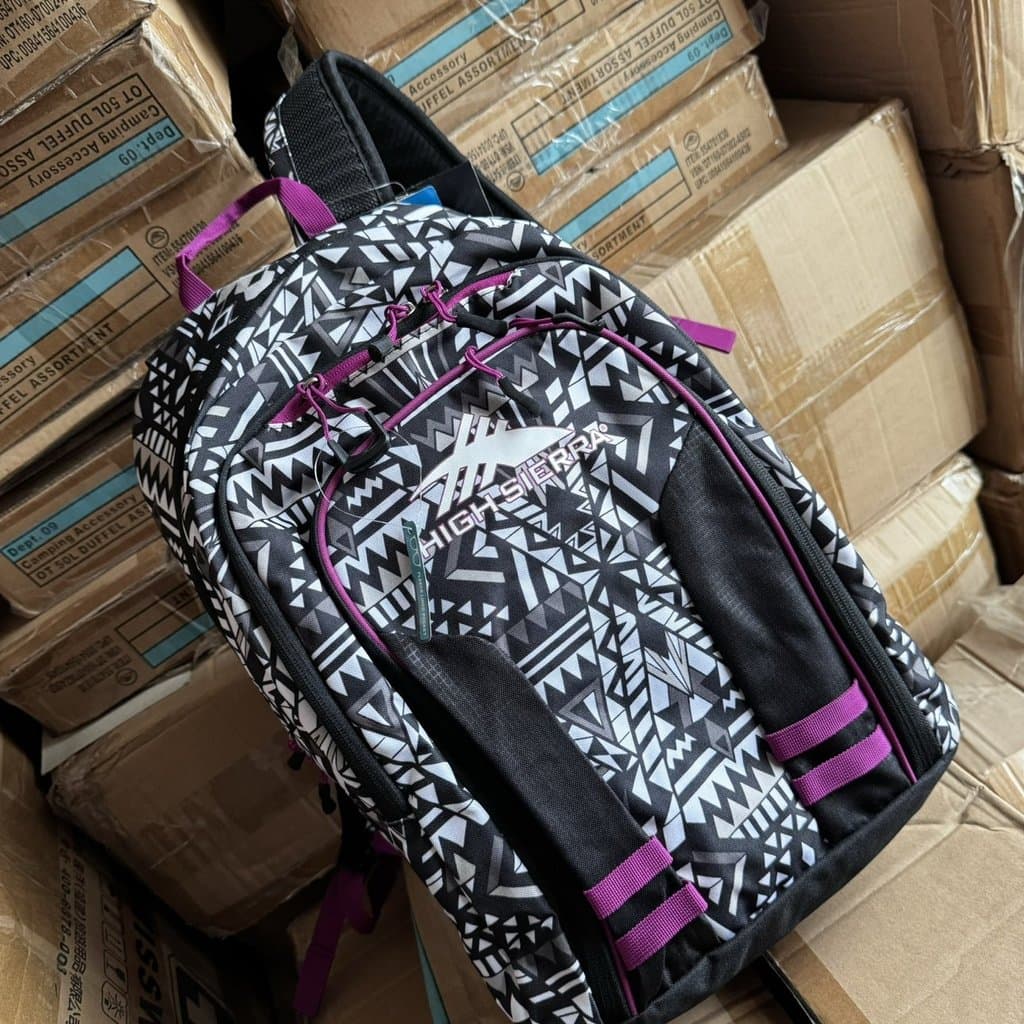 Mi Kuo Mochila esportiva única para lazer, mochila para computador, grande capacidade, bolsa escolar de grau sênior, red