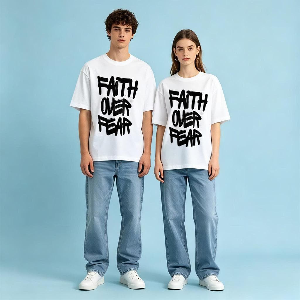 Camiseta Unissex Gola Redonda 100% Algodão Estampa Letras Grafite Streetwear Casual