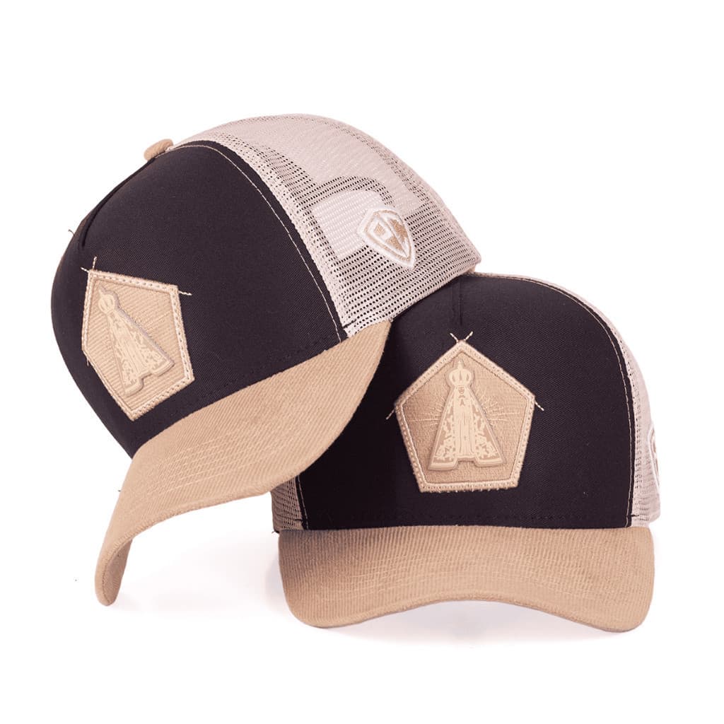 Boné Country Masculino Feminino Trucker Telinha Trucker Nossa Senhora Aparecida Lançamento Especial
