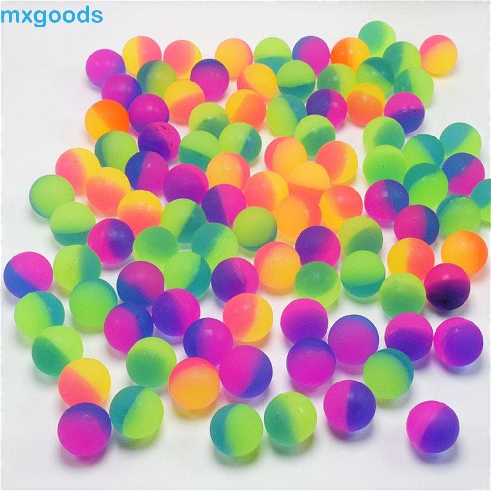 MXGOODS1 Bouncy Ball 10 Unidades De Brinquedo De Banho Divertido Ao Ar Livre , Bolas Elásticas Para Crianças