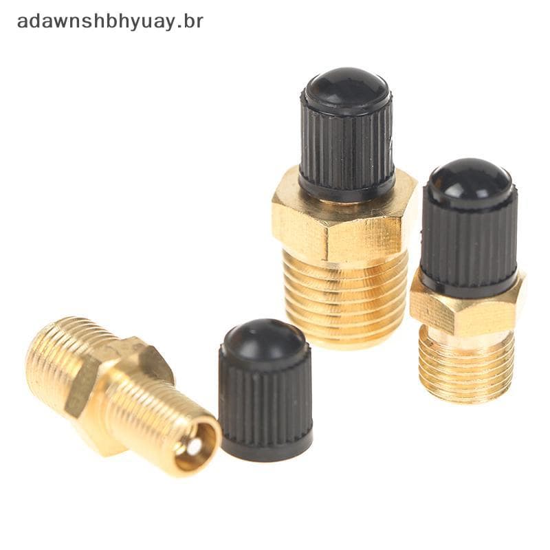 Adawnshubiuay Válvula De Pneu De Automóvel Núcleo Monitoramento De Pressão De 1/4 1/8 NPT BR