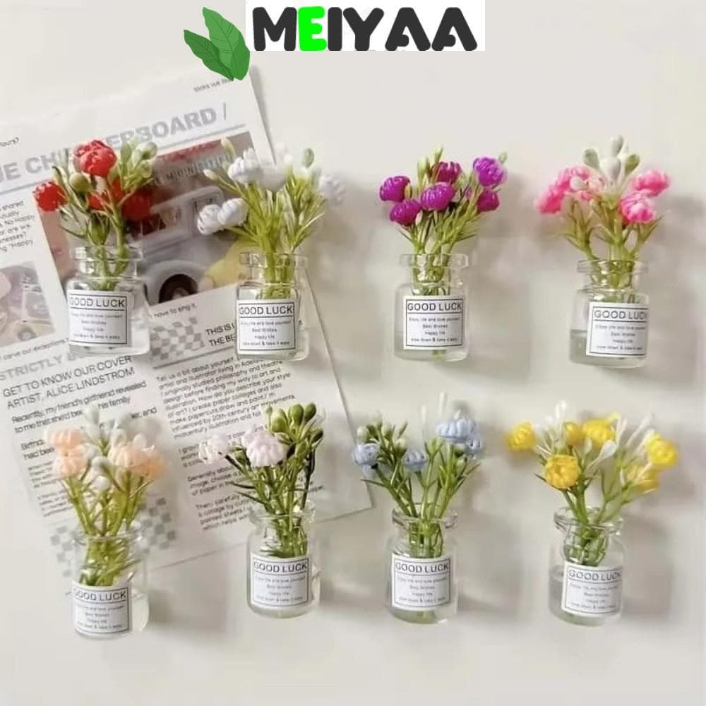 MEIYAA 8 Peças De Ímãs De Vaso , Mini Geladeira Com Design De Tamanho Pequeno , Decoração De Cozinha Em Formato Divertid