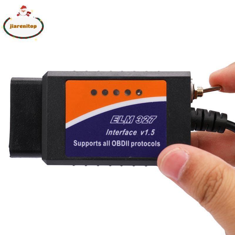jiarenitop ELM327 USB V1.5 Modificado Para chip Forscan ELMconfig CH340 + 25K80 HS-CAN br