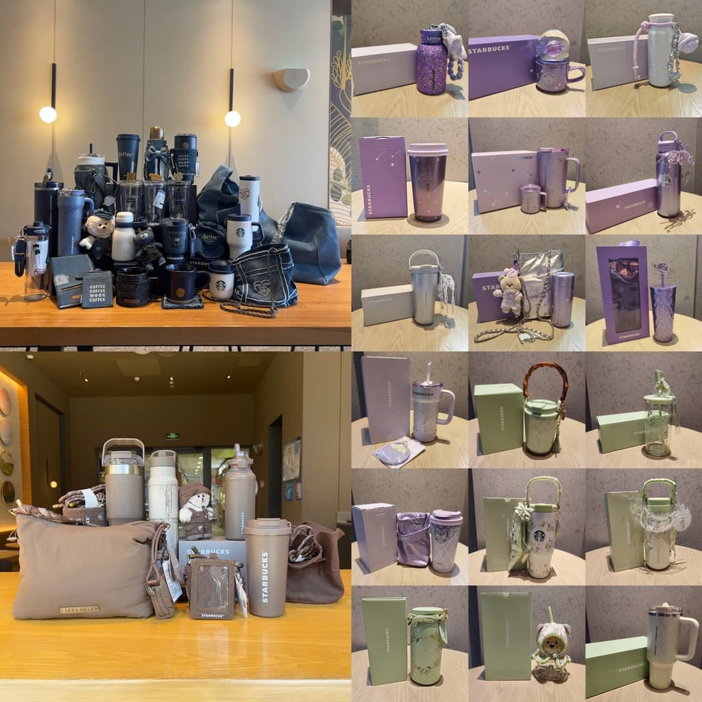 Starbucks copo primavera pedido Denim roxo noite galáxia série copo térmico copo de titânio Desktop copo de água Unisex