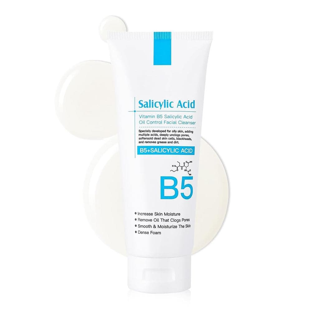 Gel de Limpeza Facial, Limpador Facial Suave para Pele Oleosa, Espuma Rica e Macia para Limpeza Profunda, Hidratante par