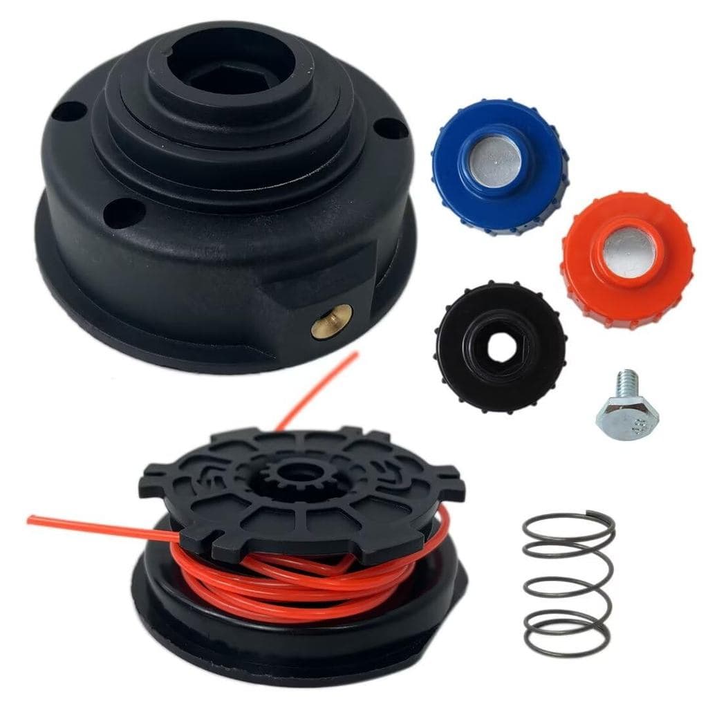 Cabeça de aparador versão atualizada para aparadores de grama Craftsman WS205 WS215 WS2200, peças de reposição, com 2 bo