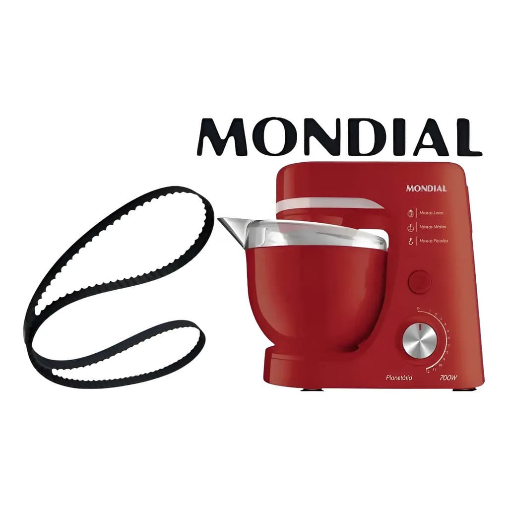 Correia Batedeira Planetaria Mondial- Premium
