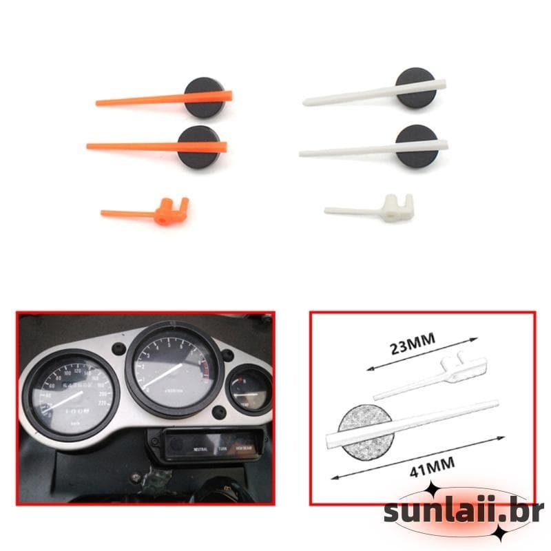 SUNLAII Ponteiros De Odômetro Para Painel De Motocicleta Agulha De Velocímetro De Instrumento Compatível Com ZR1100 XJR4