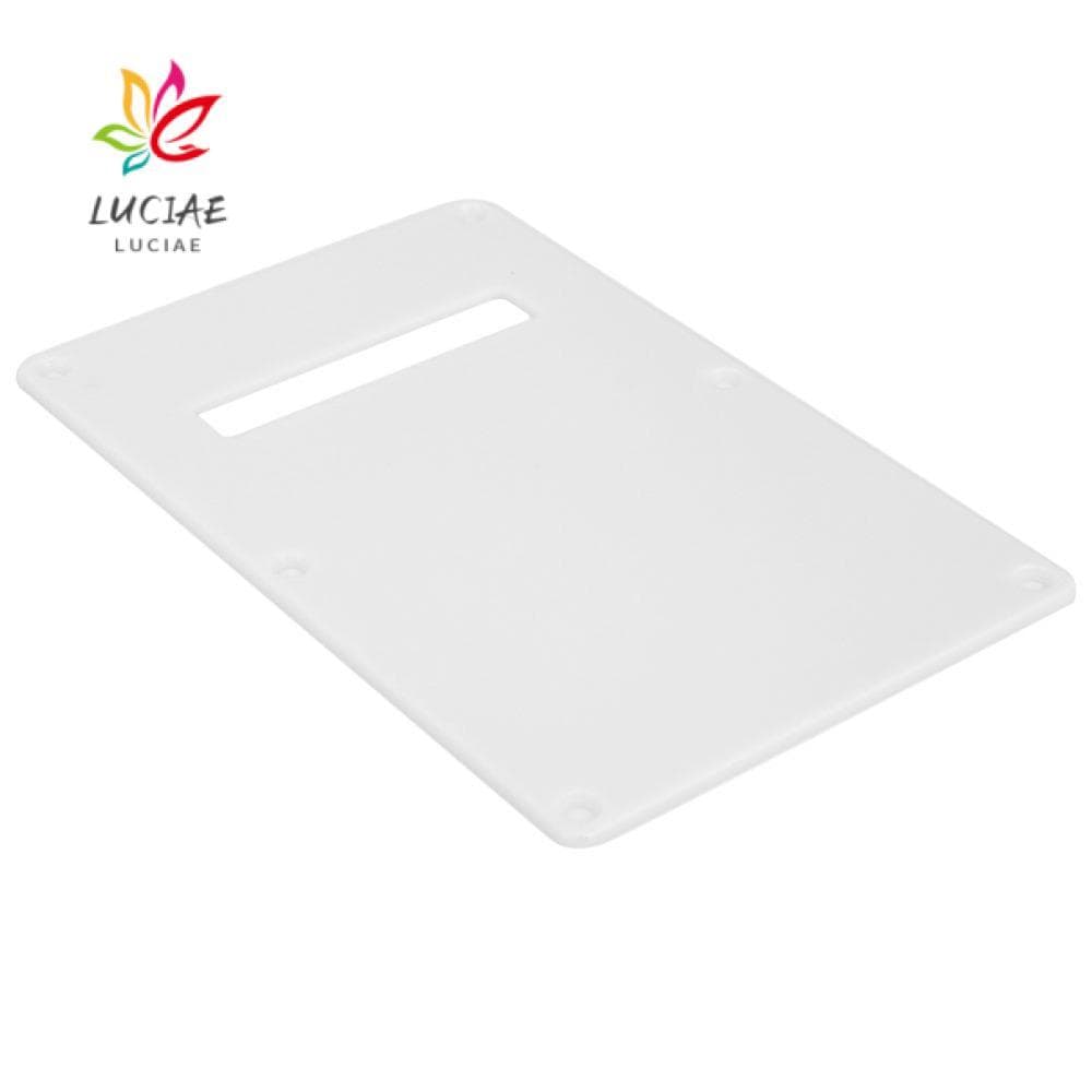 LUCIAE Capa Para Guitarra Elétrica , Placa Traseira De Plástico Preto/Branco , Placas Traseiras