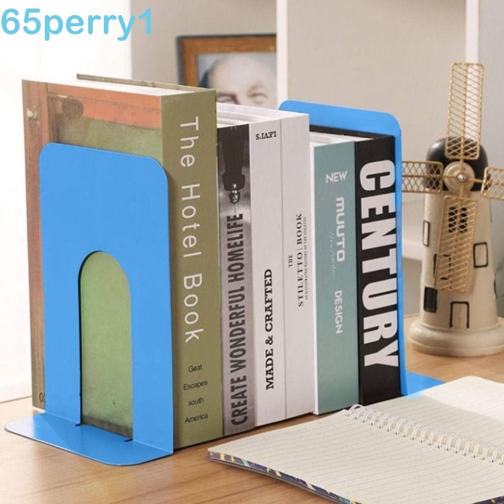 PERRY1 Suportes Para Livros De Mesa , Suporte Ferro Em Forma De L INS , Display Durável , Simples , Revista