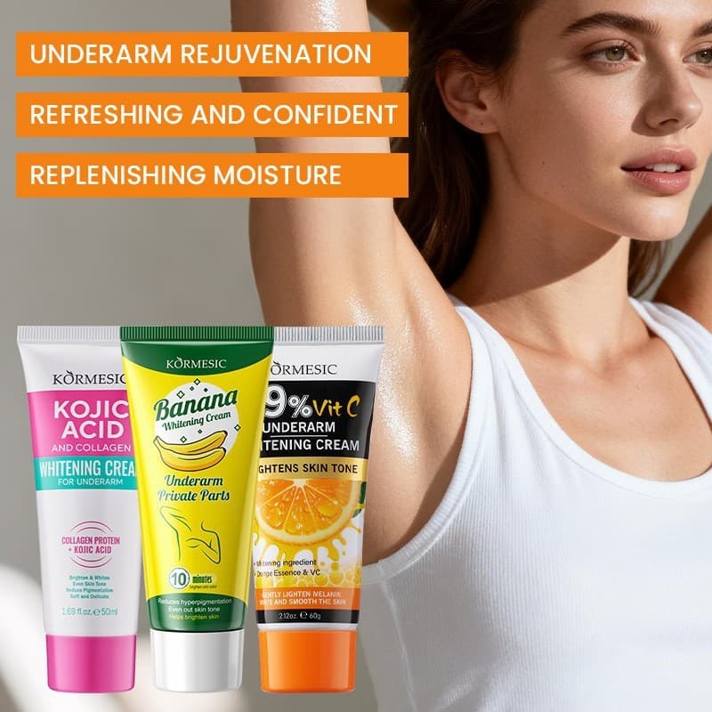 Creme All English creme para axilas Proteína Axila Colágeno kormésico nas axilas JVON