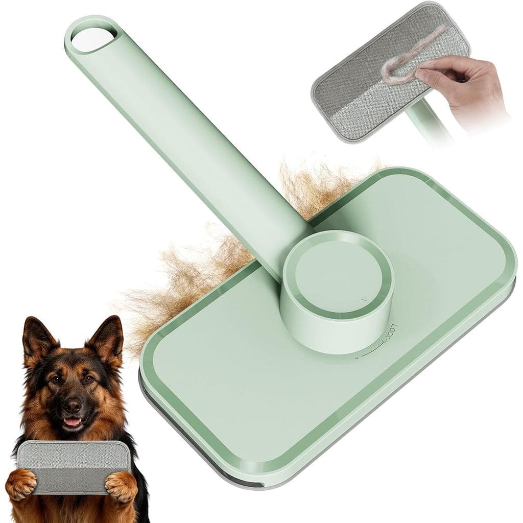 Removedor de Pelos de Animais – Removedor de Pelos Reutilizável para Cães e Gatos, Escova Eletrostática para Remoção de