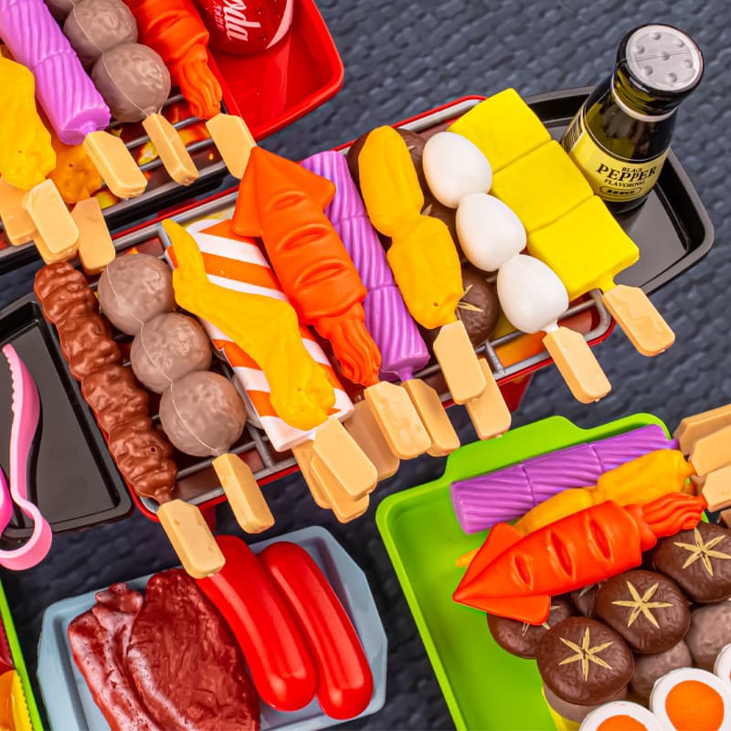 Crianças Brincam Casa Churrasco Brinquedo Conjunto Cozinha Fingir Jogar Brinquedos De