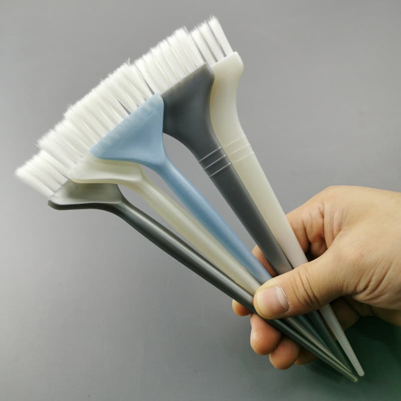 Escova de cabeleireiro para salão de cabeleireiro, cabelo macio de um lado, cuidados com os cabelos, óleo assado, escova
