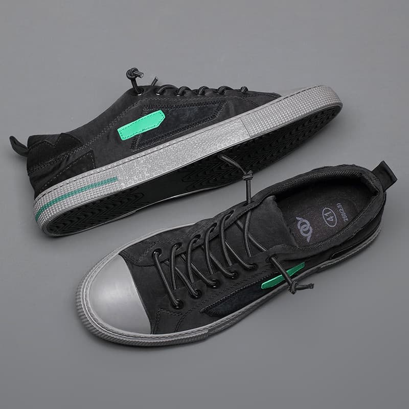 Sapatos de lona de cano baixo sapatos masculinos verão 2026 novo estilo na moda sapatos masculinos versão coreana na mod