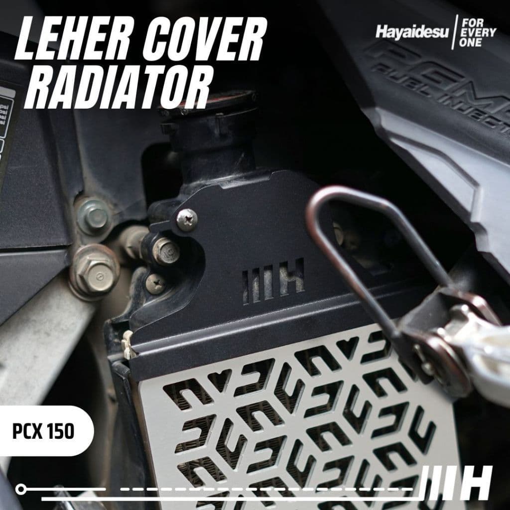 Capa do Radiador da Motocicleta Honda PCX 150 - HAYAIDESU 4JN7