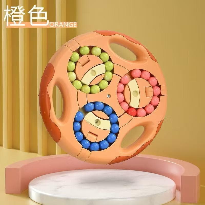 Feijão mágico cubo de rubik brinquedos educativos infantis inteligência rotativa meninos inteligência diversão cubo de r