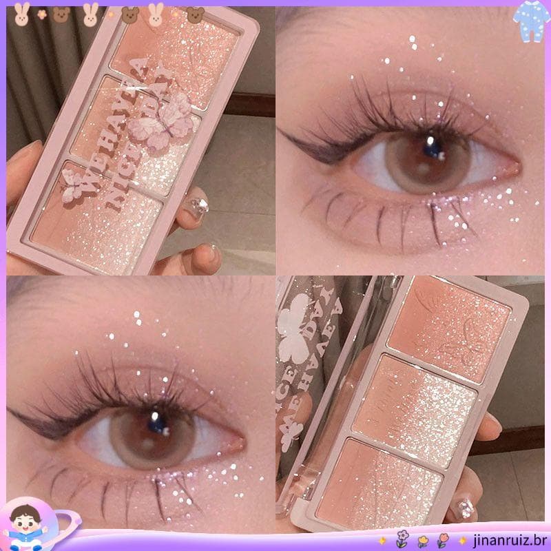 T Tender Girl Repolho Secret Land Garden Tricolor Blush Sombra Gradiente Blush Roxo Blush Azul Chá Marrom Natural