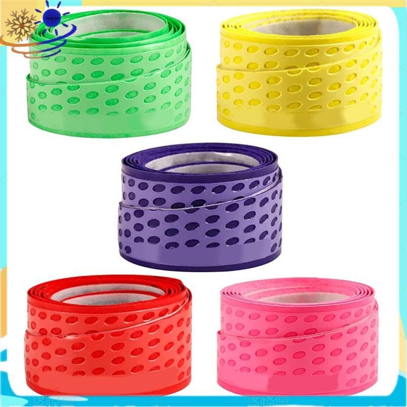 [Le's Shop] Overgrip Padel Para Tênis , 5 Peças , Antiderrapante , Faixa De Suor , Alça Raquete , Fita Treinamento Ao Ar