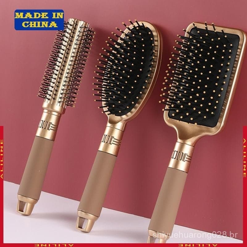 Paddle Detangler Pente Cabelo Para E Homens , Ferramenta Escova Longa Seca Molhada
