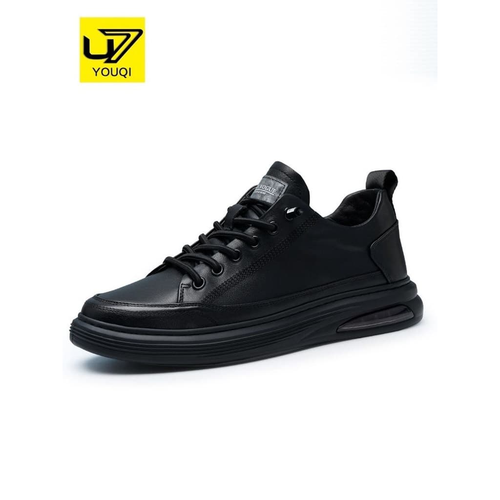 U7 sapatos masculinos 2026 verão novo estilo couro genuíno almofada de ar sapatos casuais masculinos primeira camada de