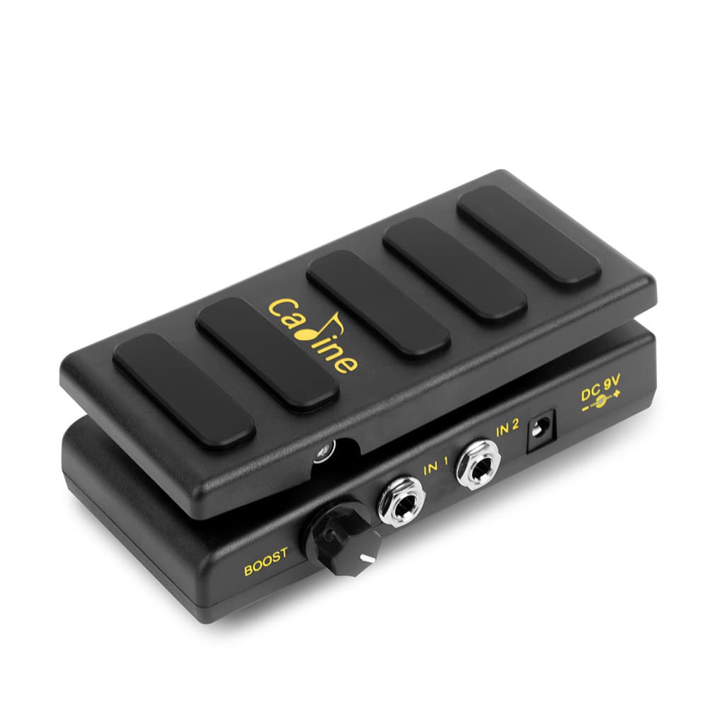 Pedal de volume efeito VOL guitarra baixo Universal aumentar ganho dupla entrada saída controle volume do pedal