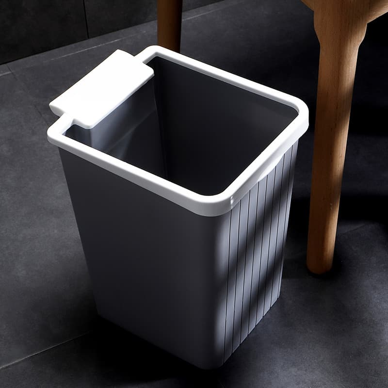 Nordic simples lata de lixo cozinha sala estar banheiro banheiro quarto escritório imprensa anel Coverless cesta papel