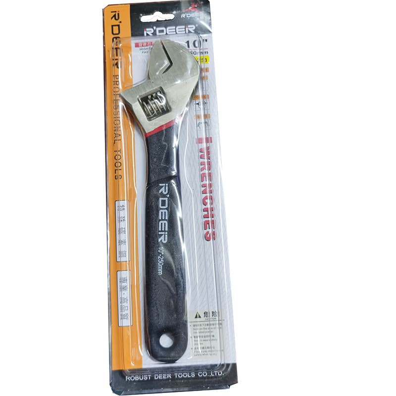 Feilu Alça Antiderrapante Abertura Ajustável com Escala Chave Ajustável 20cm 27cm 33cm 40cm